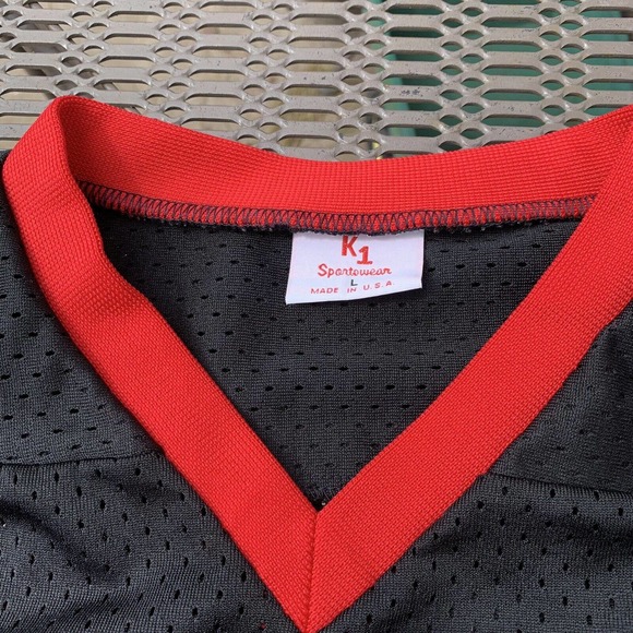 Vintage Rochester Hockey Jersey VFW Post 1215 K1 Sportswear Black L Minnesota MN - Picture 4 of 9